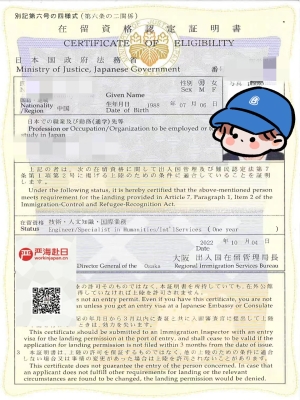 王先生申請(qǐng)販賣(mài)銷(xiāo)售順利下在留